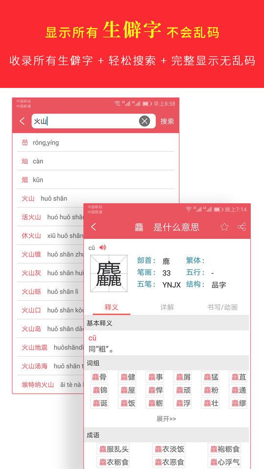 汉语字典专业版2024版下载,汉语字典,字典app