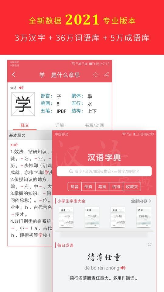 汉语字典专业版2024版下载,汉语字典,字典app